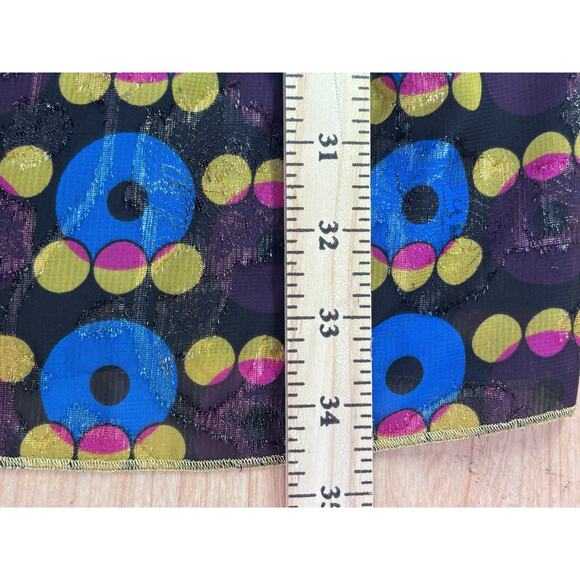 Anna Sui X Target Collab Mod Geometric Sleeveless Sheath Dress Women's XS - Picture 8 of 8